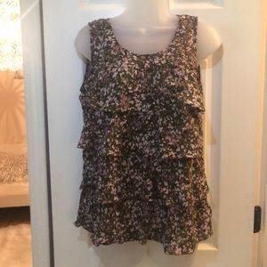 J.Crew Floral Tank Top